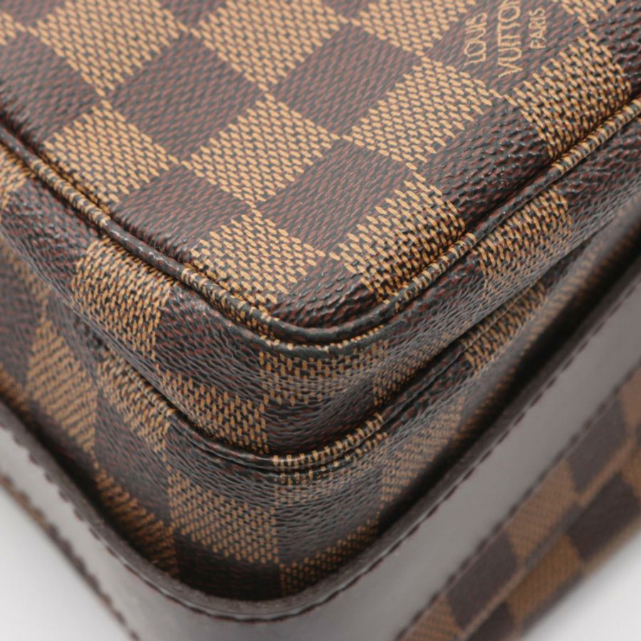 路易威登 Naviglio 單肩斜挎郵差包 N45255 Damier Ebene 二手-5