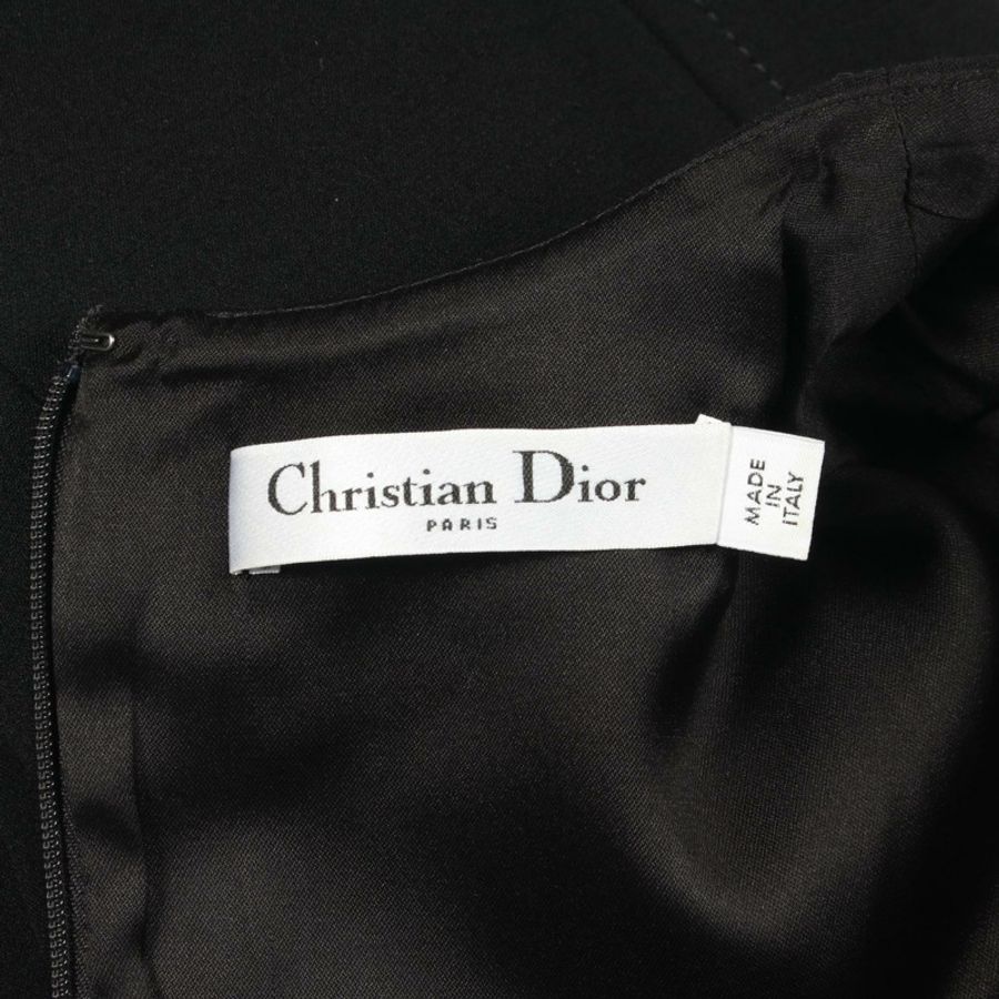Christian Dior 41925 黑色羊毛洋裝 #36 二手女裝-2