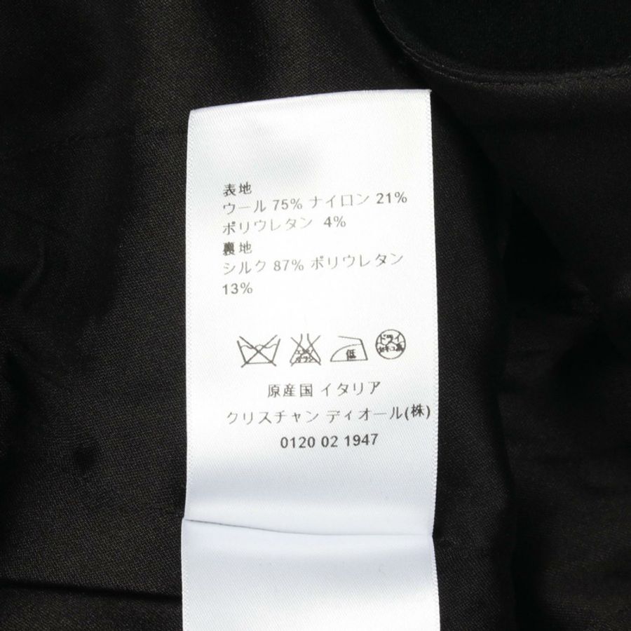 Christian Dior 41925 黑色羊毛洋裝 #36 二手女裝-3