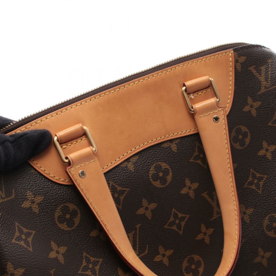 路易威登 Retiro PM 單肩手提包 M40325 Monogram 皮革 棕色 二手-10