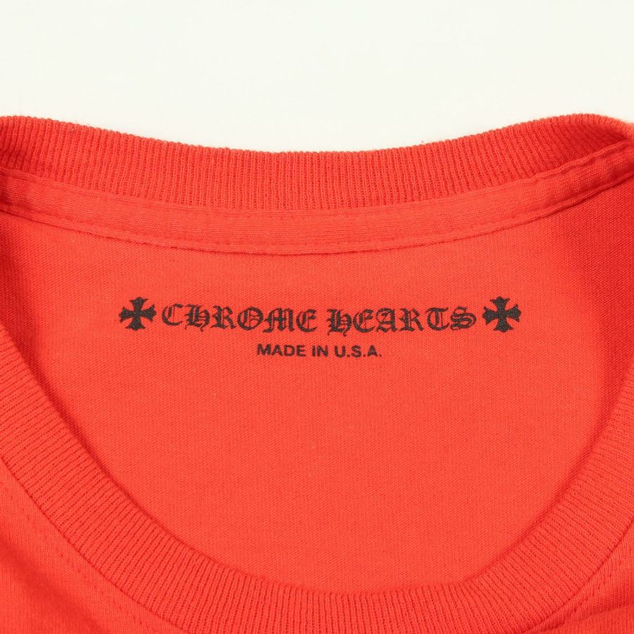 CHROME HEARTS × MATTY BOY SPARK THE HEART T卹 純棉 紅色 #L 二手 男款-2