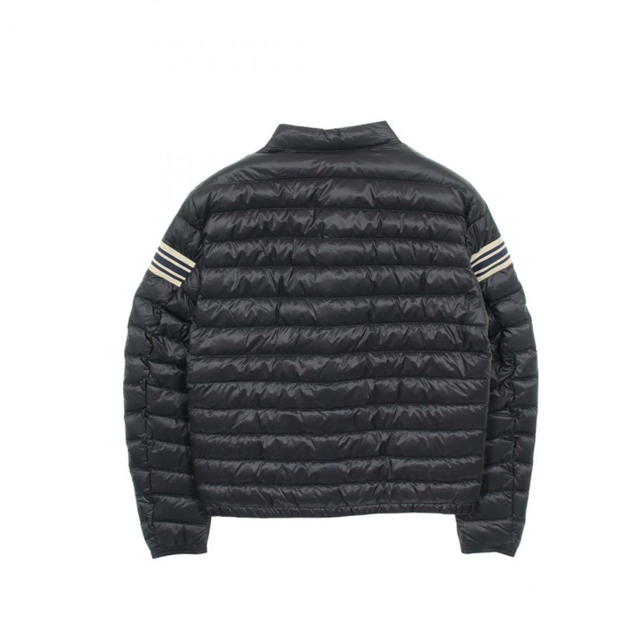 MONCLER RENALD 男士尼龍海軍藍羽絨外套(二手)-1
