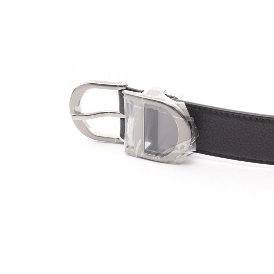 Dior CD logo 腰帶 I 4568RUYRTH00N85 黑色皮革 全新 男士 SHW-1