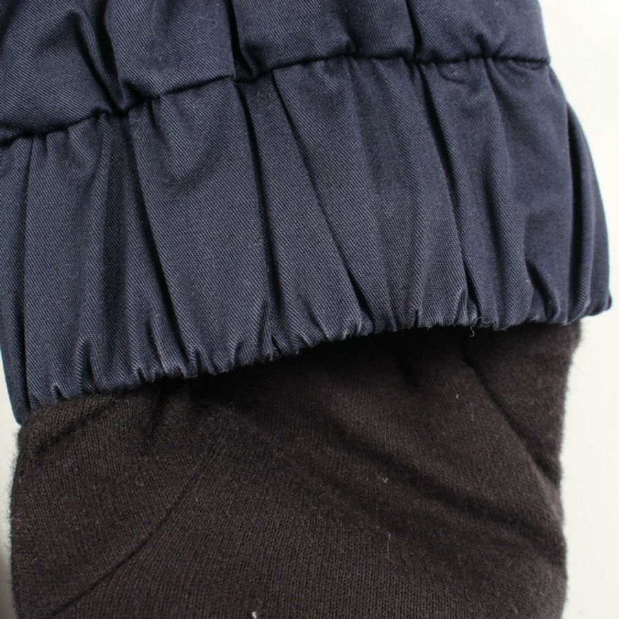 MONCLER GOBIE 女款短夾克,聚酯纖維/棉混紡,藏青色,二手-6