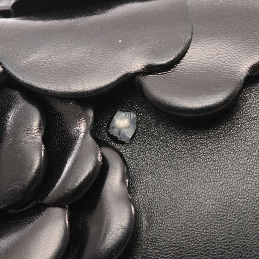 Valentino Ro Atelier Bag 03 Rose Edition 手提包,黑色皮革,二手女款-5