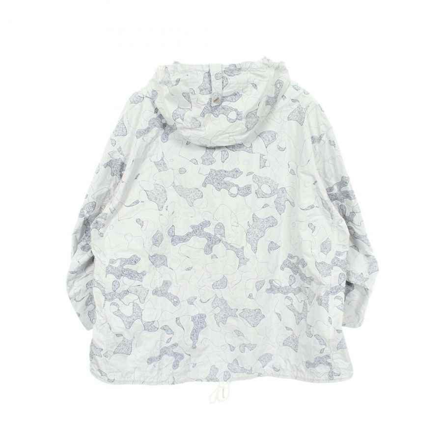 Dior Around the World 連帽風衣,其他夾克,聚酯材質,灰色/海軍藍,二手男士款-1