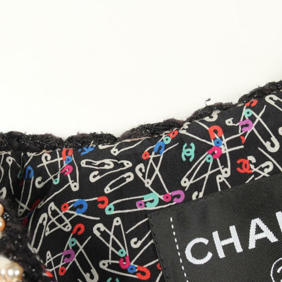 香奈兒 (CHANEL) 斜紋軟呢無色外套 P77700V69436 羊毛 粉紅 二手 女款-6