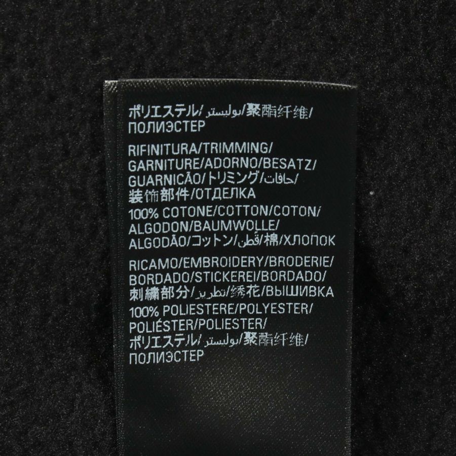 BALENCIAGA 連帽衫 821861 聚酯纖維 黑色 二手 男女通用-3
