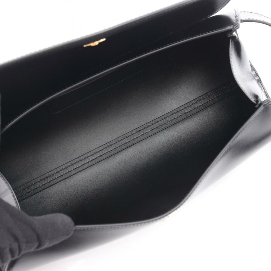 JIL SANDER CANNOLO Grande 單肩包 J08WD0051P4840001 黑色皮革 全新 女士-2