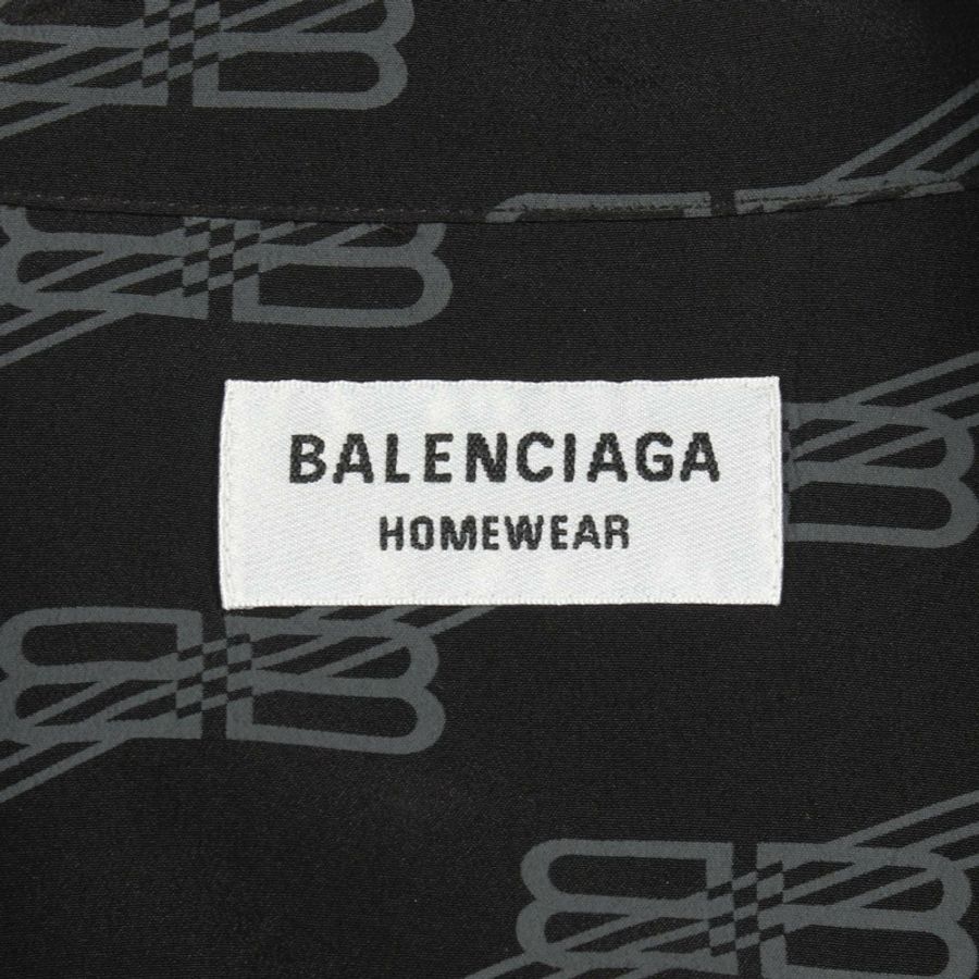 BALENCIAGA 其他黑色絲質男士上衣(二手)-2