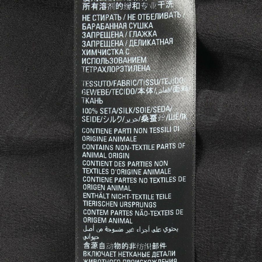 BALENCIAGA 其他黑色絲質男士上衣(二手)-3