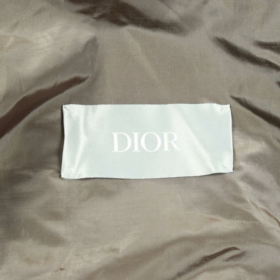 Christian Dior Oblique 連帽尼龍夾克衫 #48 尼龍綠 二手男款-2