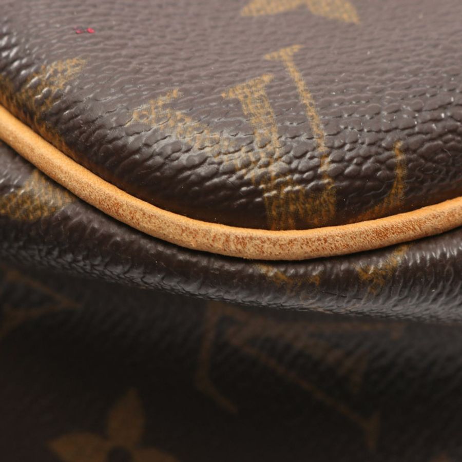 路易威登 Reporter PM 肩斜背包 M45254 Monogram 棕色皮革-5