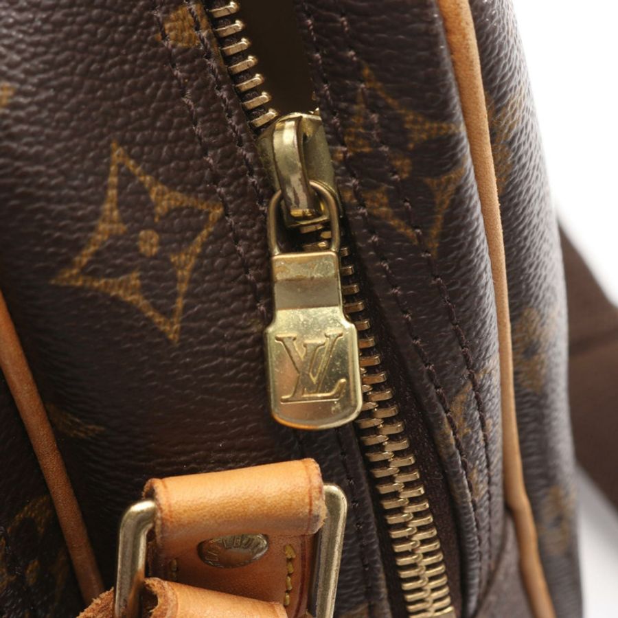 路易威登 Reporter PM 肩斜背包 M45254 Monogram 棕色皮革-8