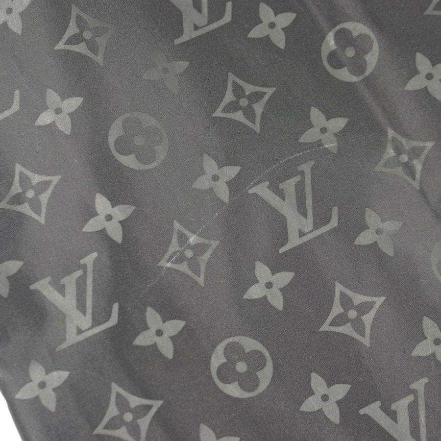 路易威登中長Monogram尼龍風衣,其他款式,黑色,二手男款-9