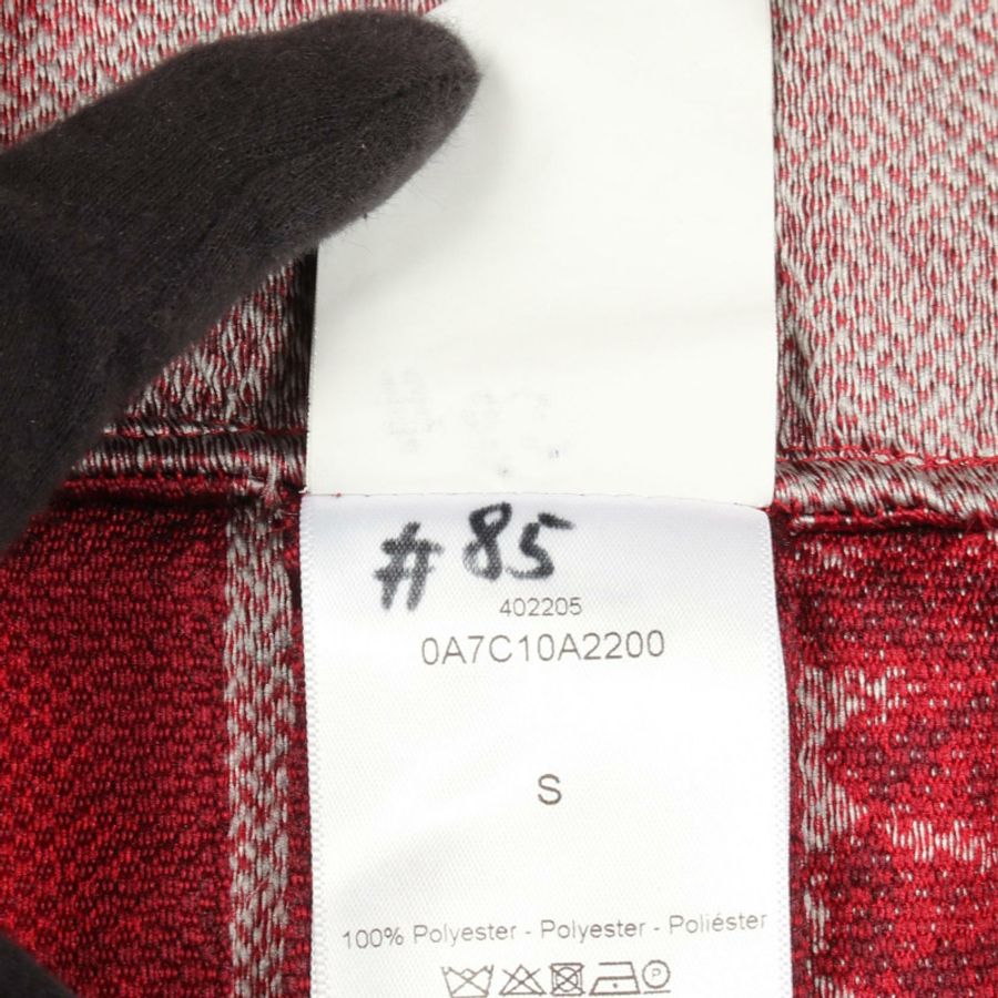 Christian Dior 蜜蜂刺繡登山連帽衫 #S 0A7C10A2200 聚酯纖維 紅色-4