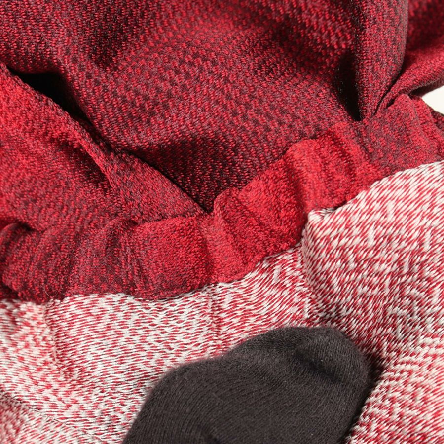 Christian Dior 蜜蜂刺繡登山連帽衫 #S 0A7C10A2200 聚酯纖維 紅色-5