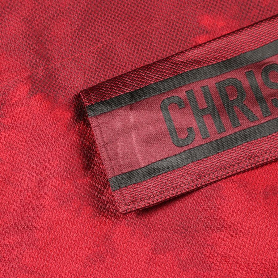 Christian Dior 蜜蜂刺繡登山連帽衫 #S 0A7C10A2200 聚酯纖維 紅色-7
