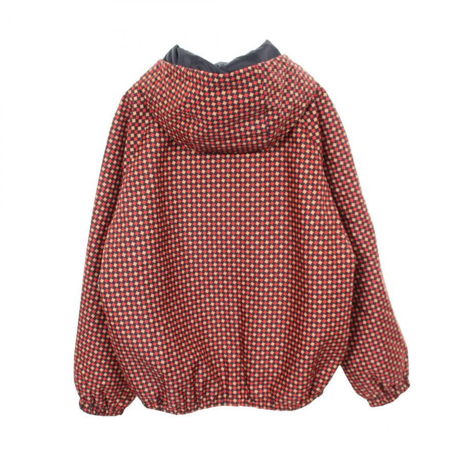 GUCCI Interlocking G Sherry Line 其他夾克 尼龍 紅色 多色 二手 男款-1