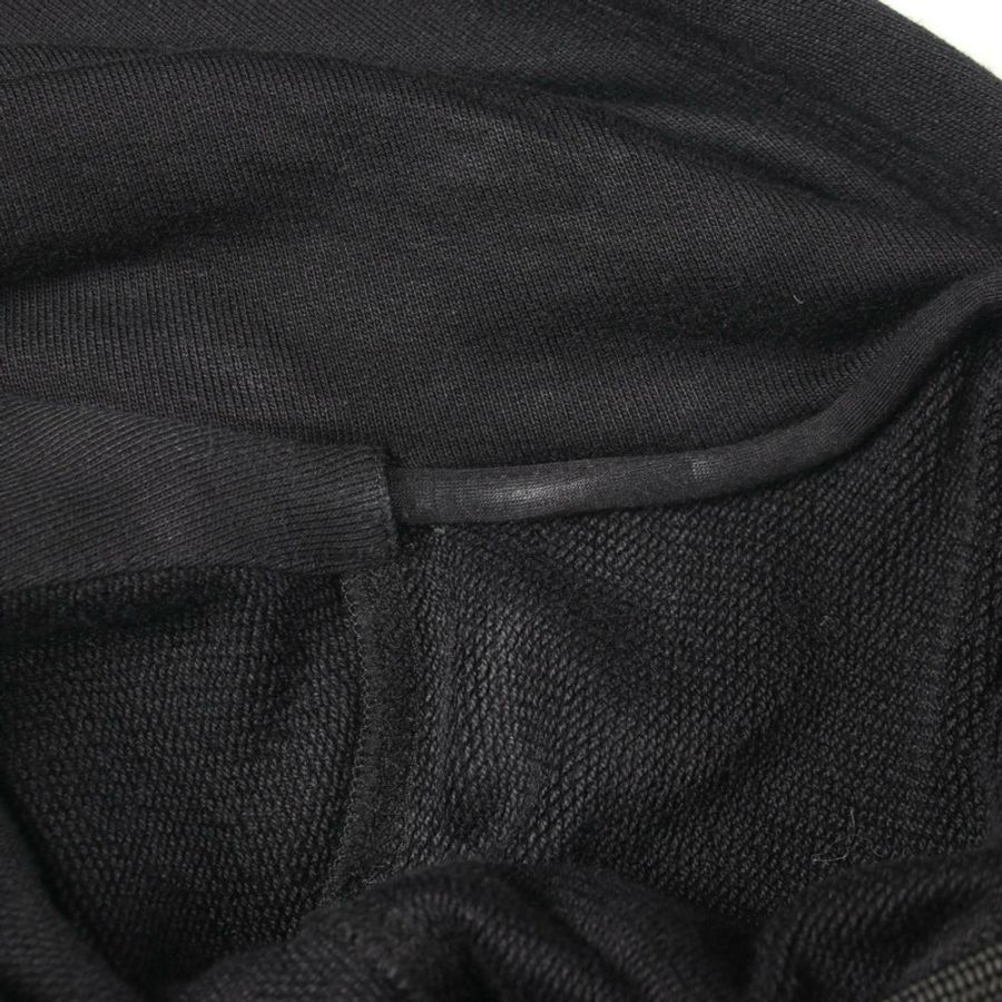 PRADA Re-Nylon 連帽衫 UJL45B 棉尼龍混紡 黑色 二手 男款-5