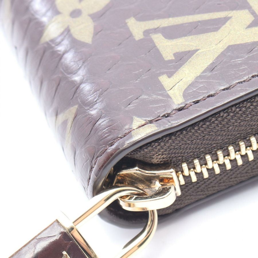 路易威登 Zippy Around 長版皮夾 N80148 Monogram 圖案異域皮革 棕色-5