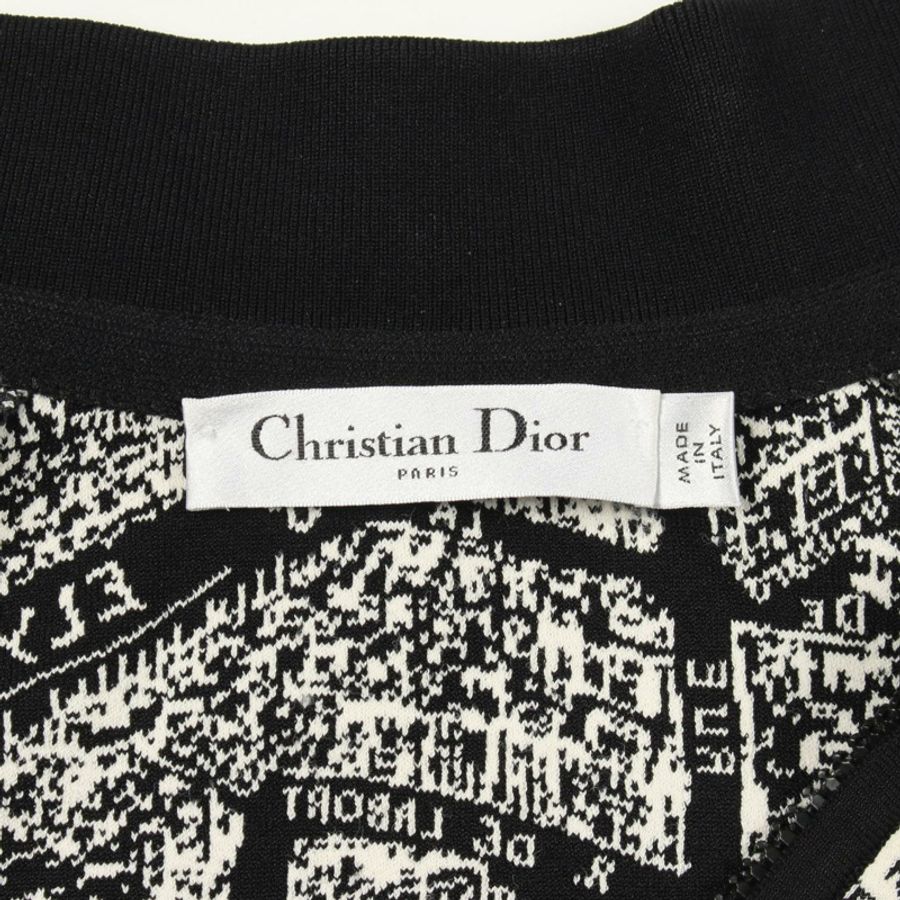 Christian Dior Plan de Paris 短版外套 #F36 黏膠黑白款-2