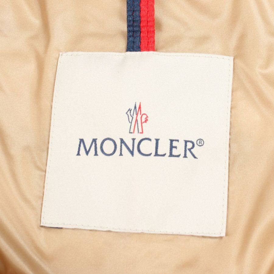 MONCLER IGENS 羽絨背心無袖外套 1A00087597YF2223 尼龍 米色 全新 #3-2
