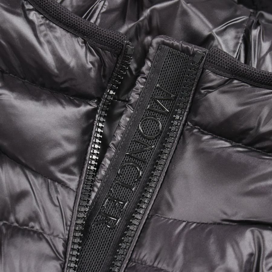 MONCLER GLYGOSSE 羽絨背心 無袖外套 1A00098597YG9993 尼龍 黑色 #3-6