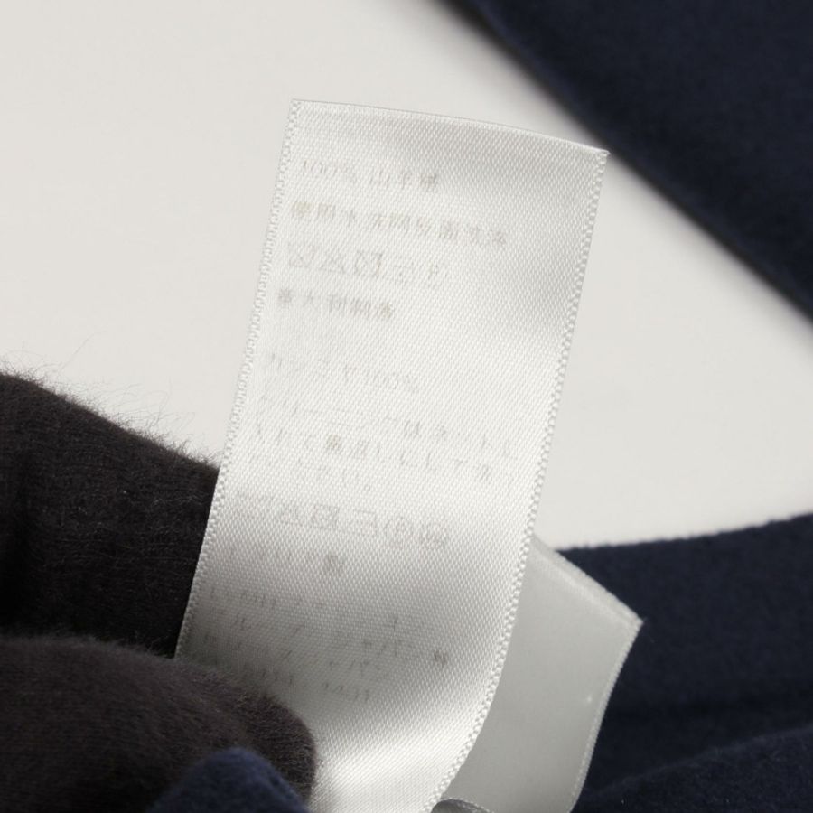 CELINE Sulky刺繡無色夾克 2V41E6700 羊絨海軍藍 二手 女款-3