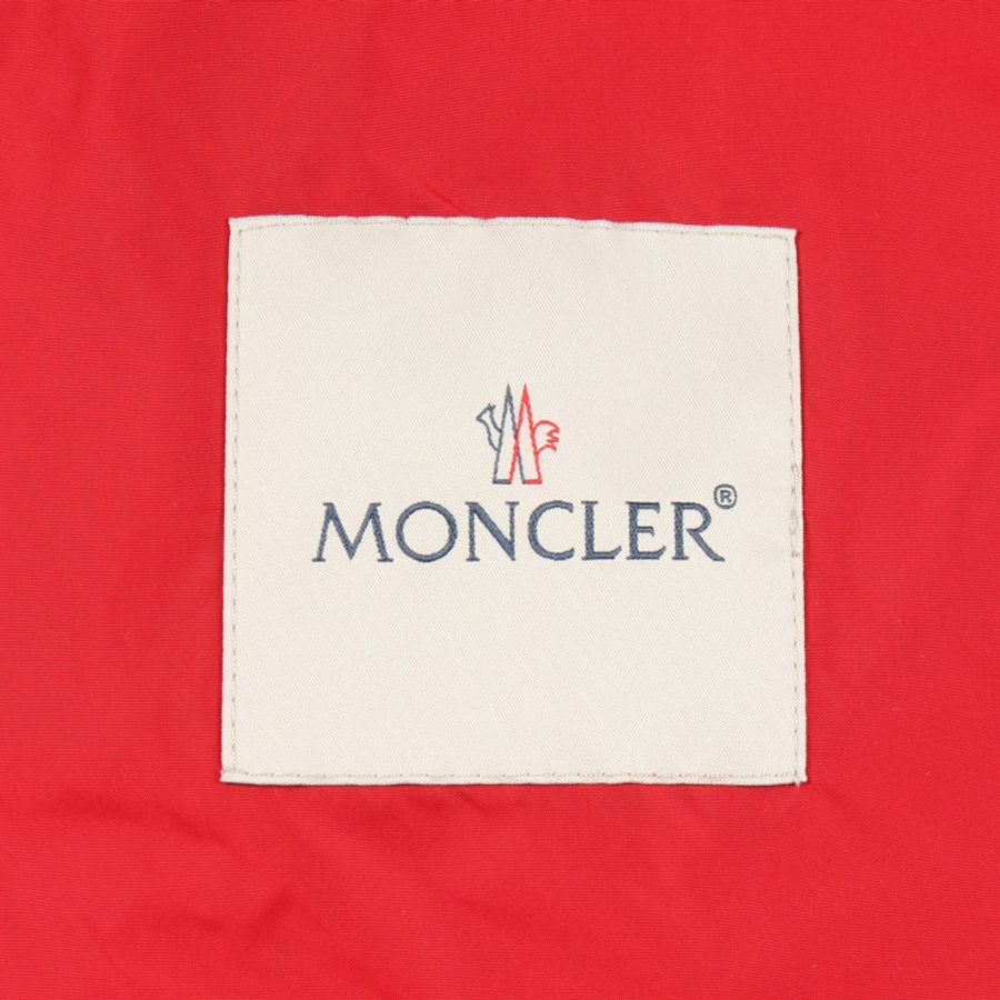 MONCLER MASSEREAU 連帽尼龍外套 紅色 二手 男款-2