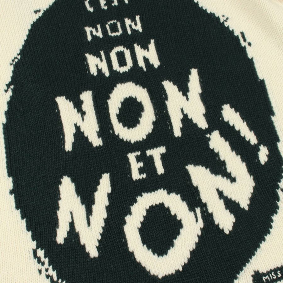 Christian Dior J'ADIOR8 NON NON NON ET NON! 針織毛衣 #34 854S19AM019-6