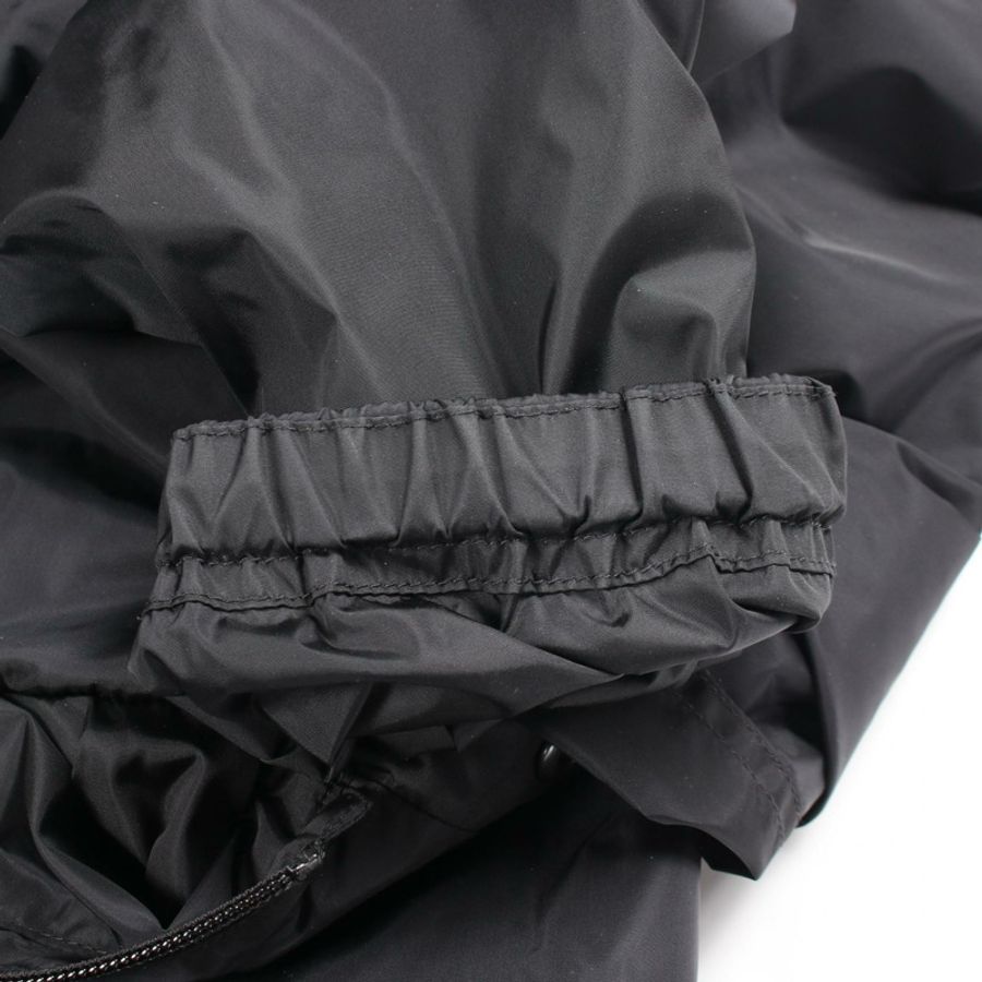 BALENCIAGA 標誌印花連帽衫 其他夾克 尼龍 黑色 二手 男款-9
