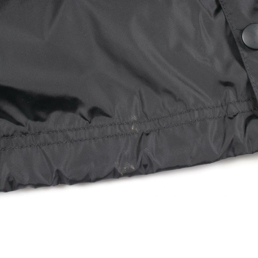 BALENCIAGA 標誌印花連帽衫 其他夾克 尼龍 黑色 二手 男款-11
