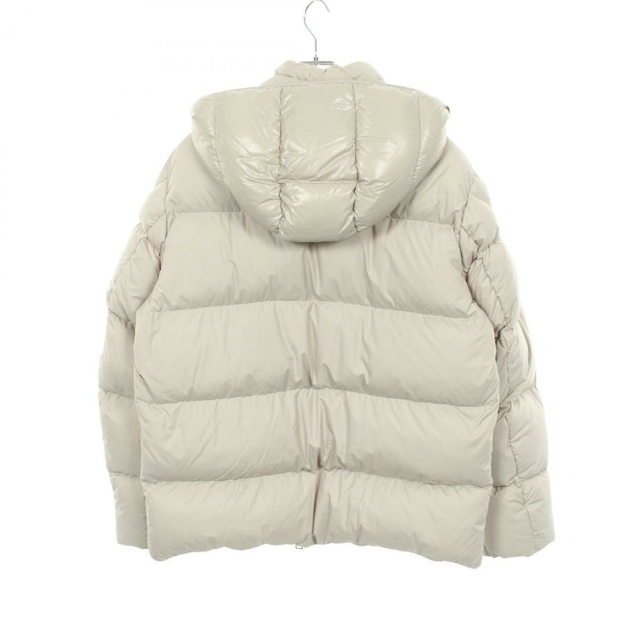 MONCLER GLACIER 短版羽絨衣外套 D20914133785 尼龍 米色 二手 男款 #5-1