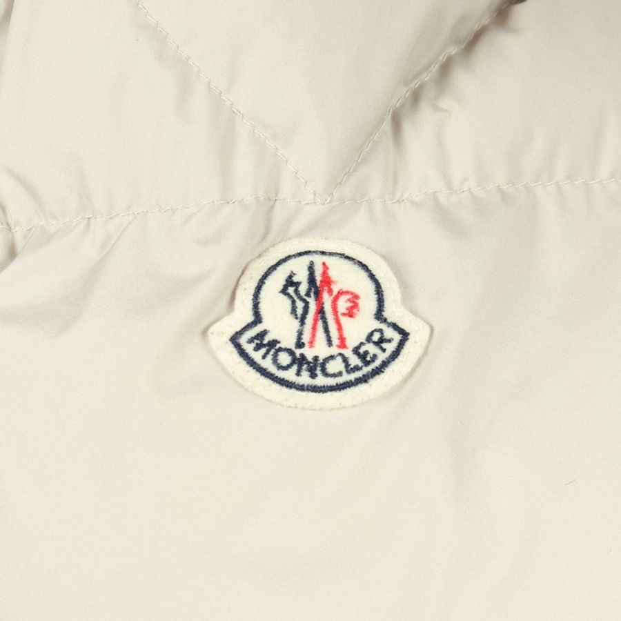 MONCLER GLACIER 短版羽絨衣外套 D20914133785 尼龍 米色 二手 男款 #5-6