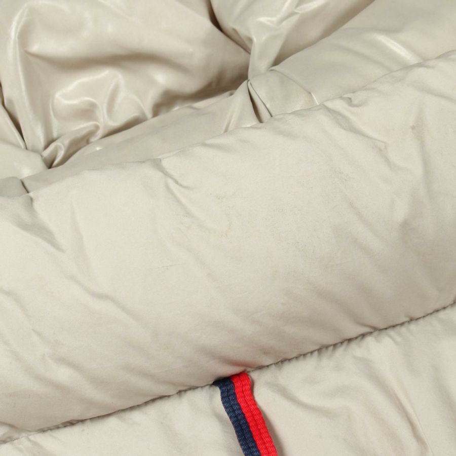 MONCLER GLACIER 短版羽絨衣外套 D20914133785 尼龍 米色 二手 男款 #5-8
