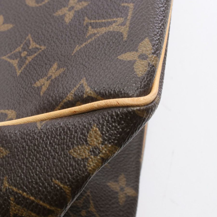 路易威登 Batignolles 手提包 M51156 Monogram 帆布皮革棕色二手-6
