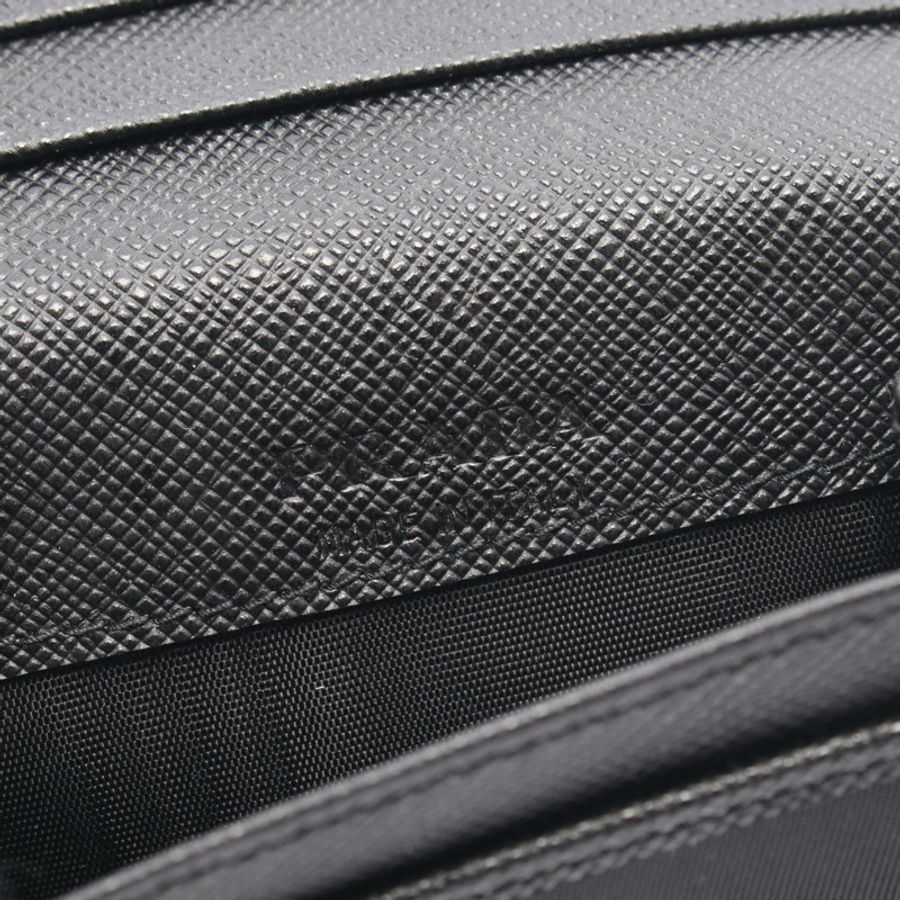 PRADA Re-Nylon 雙折皮夾 2MC1282DMHF0002 尼龍皮革 黑色 全新 女士-4