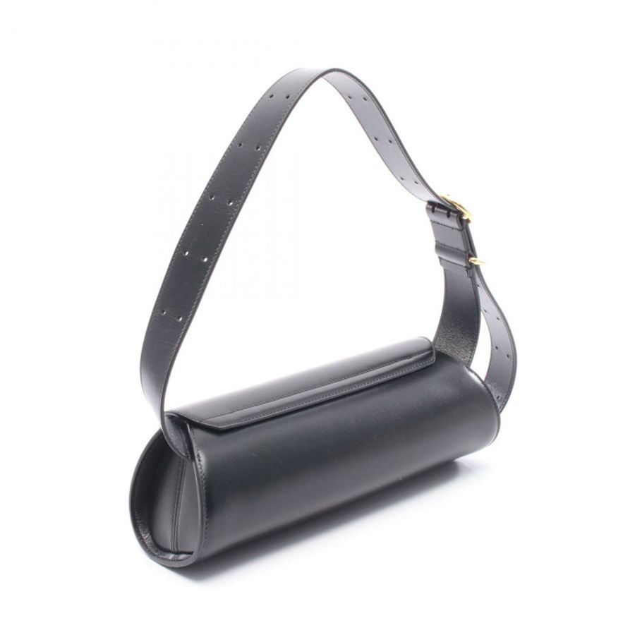 JIL SANDER Cannolo 小型單肩包 J07WD0023P4840001 皮革 黑色 全新 女士-1