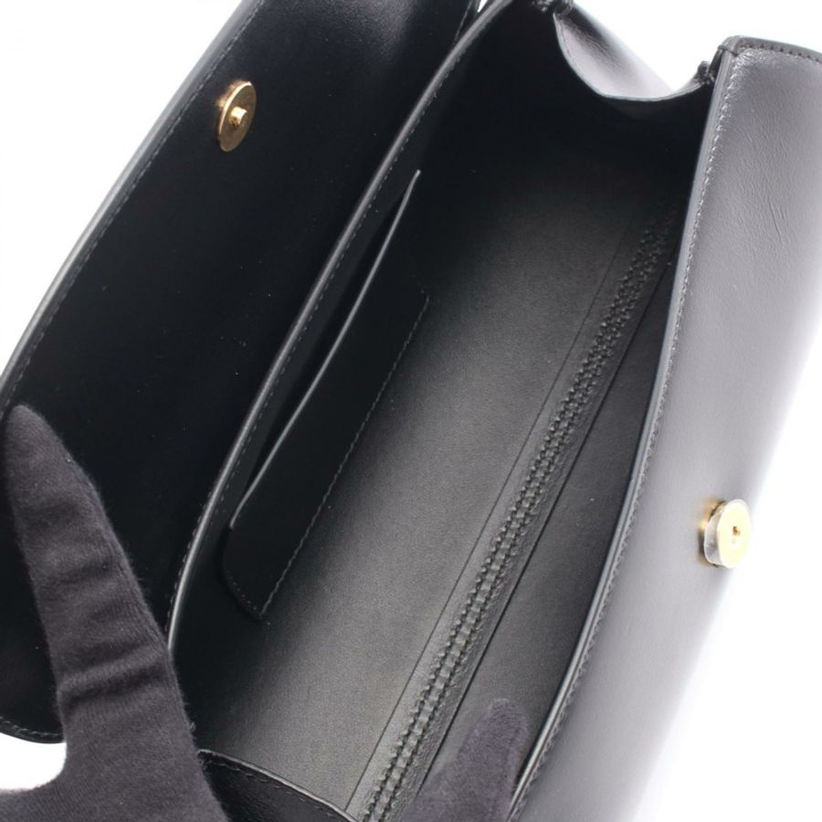 JIL SANDER Cannolo 小型單肩包 J07WD0023P4840001 皮革 黑色 全新 女士-2