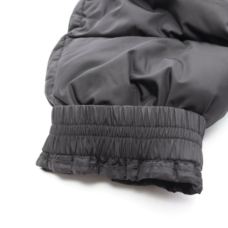 MONCLER AITON Logo 連帽羽絨外套 4188405 尼龍 黑色 二手 男款 #3-6