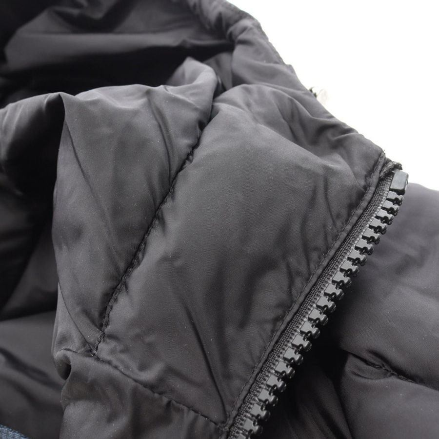 MONCLER AITON Logo 連帽羽絨外套 4188405 尼龍 黑色 二手 男款 #3-10