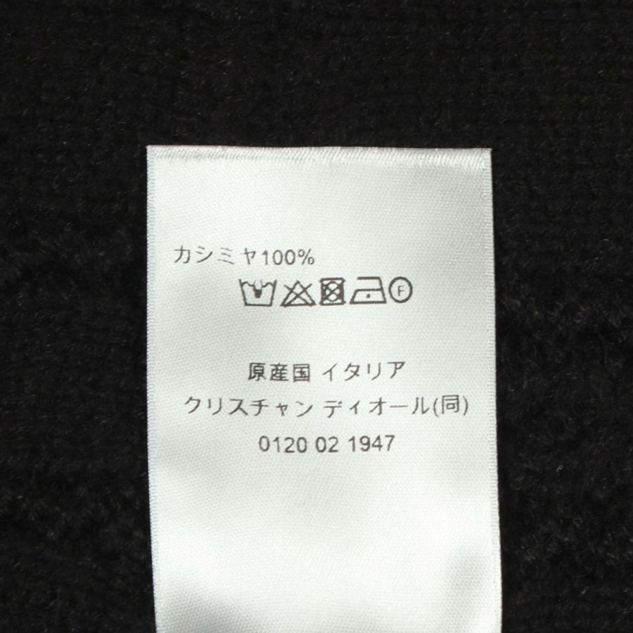 Christian Dior Cannage 高領針織衫 #M 413M646AT738 羊絨黑色-3
