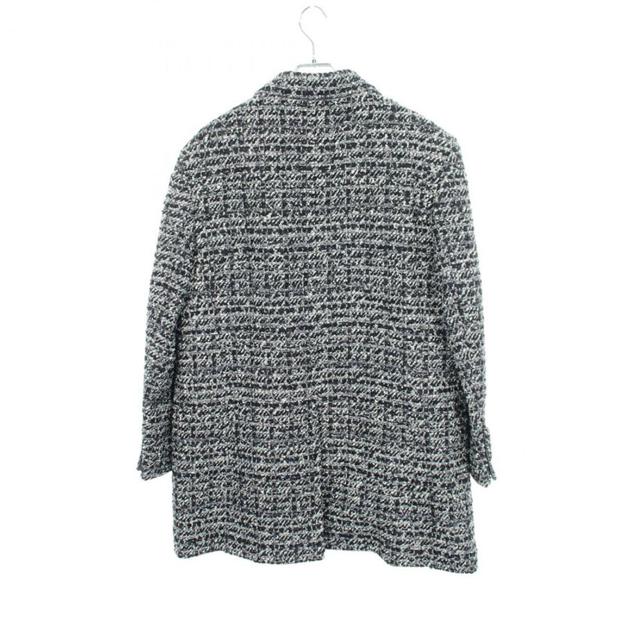 Dior Cannage羊毛混紡粗呢外套 其他外套 483C253C6118 棉質 海軍藍 二手 女款-1