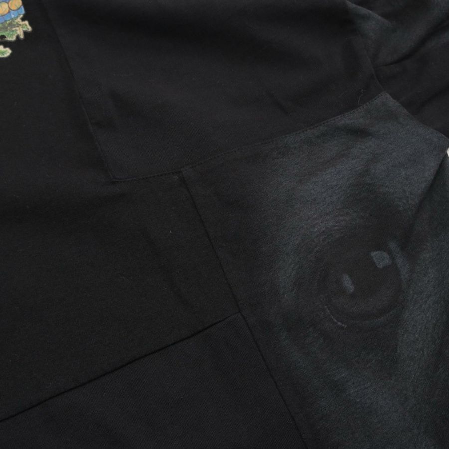 BALENCIAGA Docking 長版印花連帽衫 704026 純棉 黑色 多色 二手 男款-11
