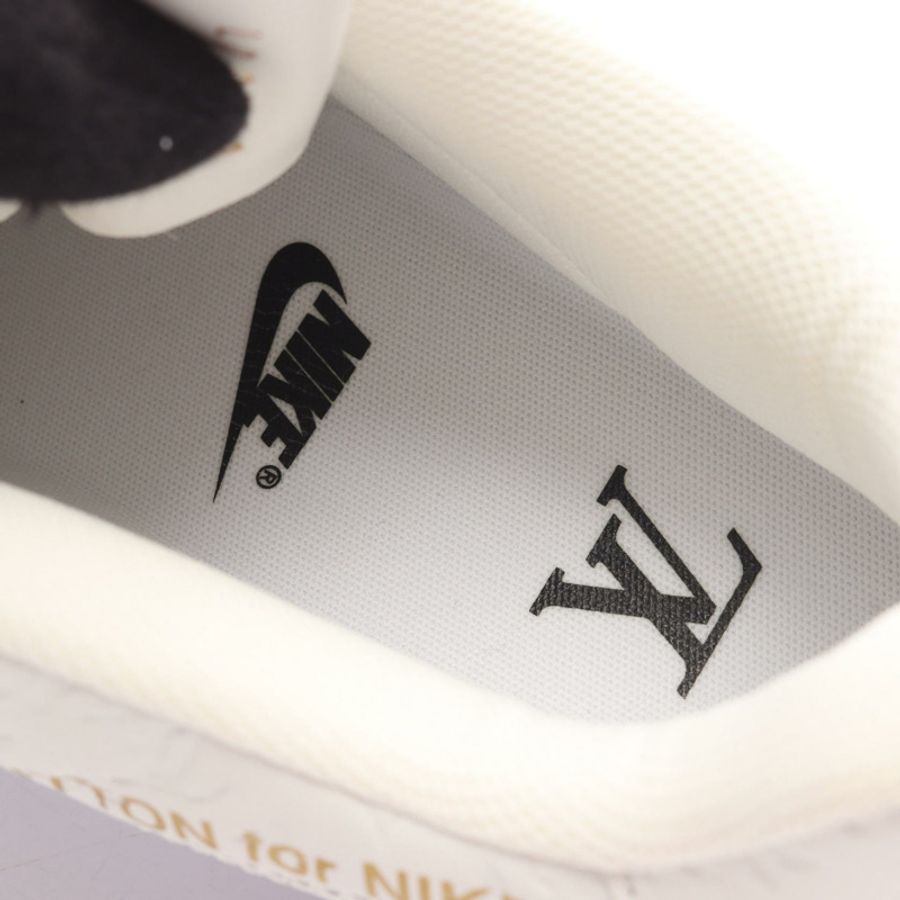 路易威登 Air Force 1 Low Monogram 白色真皮運動鞋,二手男款 7 碼-4