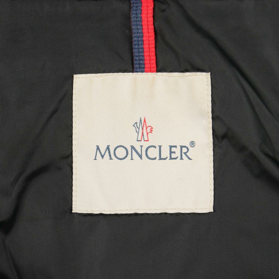MONCLER FLAMMETTE 連帽羽絨外套 4993105 尼龍 黑色 #1 二手 女款-2