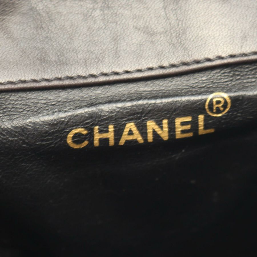 香奈兒 (CHANEL) Matelasse 雙肩包 A10177 羊皮 黑色 二手 金五金 CC-3