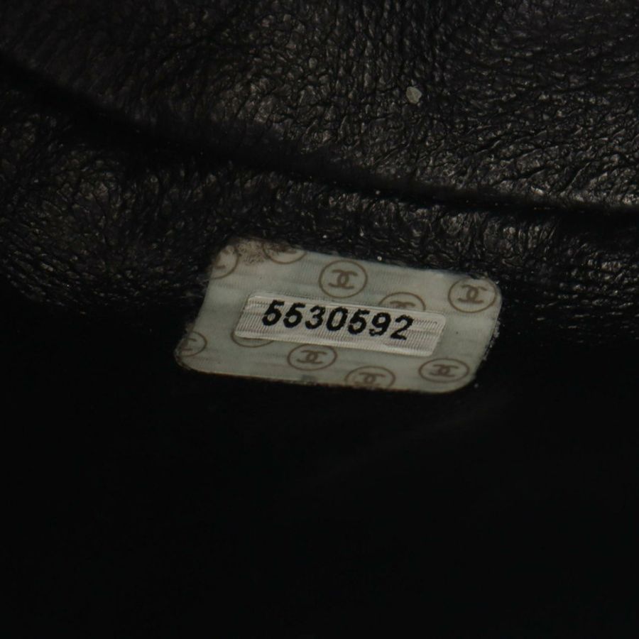 香奈兒 (CHANEL) Matelasse 雙肩包 A10177 羊皮 黑色 二手 金五金 CC-4