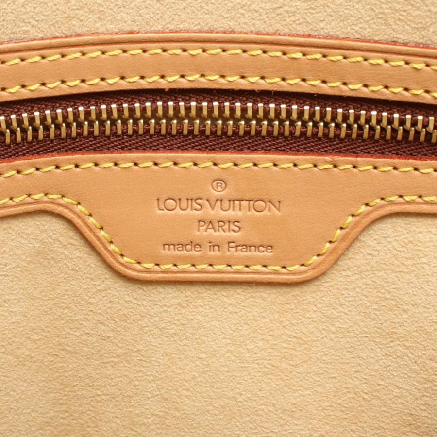 路易威登 Looping GM 單肩手提包 M51145 Monogram 皮革 棕色 二手-3